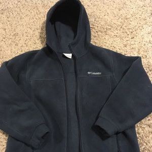 Boys Columbia Fleece Zip Up size 10/12
